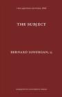 The Subject - Book