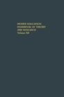 Higher Education: Handbook of Theory and Research : Volume XII - Book