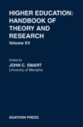 Higher Education: Handbook of Theory and Research 15 - Book