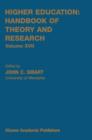 Higher Education: Handbook of Theory and Research - Book