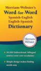 Merriam Webster's Word-for-Word Spanish-English Dictionary - Book