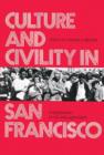 Culture and Civility in San Francisco - Book