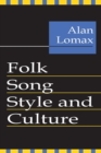 Folk Song Style and Culture - Book