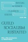 Guild Socialism Restated - Book