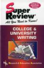 College and University Writing - Book