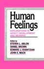Human Feelings : Explorations in Affect Development and Meaning - Book
