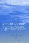 Lesbian Identity and Contemporary Psychotherapy : A Framework for Clinical Practice - Book