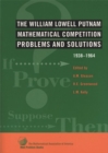 The William Lowell Putnam Mathematical Competition : Problems and Solutions 1938-1964 - Book