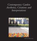 Contemporary Garden Aesthetics, Creations and Interpretations - Book