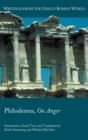 On Anger Philosemus - Book
