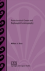 Postclassical Greek and Septuagint Lexicography - Book