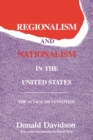 Regionalism and Nationalism in the United States : The Attack on "Leviathan" - Book