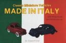 Classic Miniature Vehicles : Made in Italy - Book