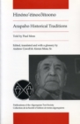 Arapaho Historical Traditions : Hinono'einoo3itoono - Book