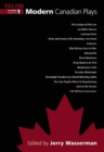 Modern Canadian Plays - Book