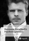 Hermann Rorschach's Psychodiagnostics : Newly Translated and Annotated 100th Anniversary Edition - Book
