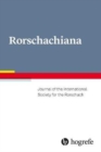 Rorschachiana : Journal of the International Society for the Rorschach, Vol. 40 /2019 40 - Book