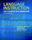 Language Instruction for Students with Disabilities - Book
