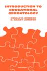 Introduction to Educational Gerontology - Book