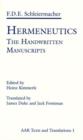 Hermeneutics: The Handwritten Manuscripts - Book