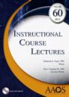 Instructional Course Lectures, Volume 60, 2011 - Book