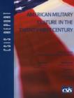 American Military Culture in the Twenty-First Century - Book