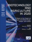 Biotechnology and Agriculture in 2020 - Book