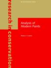 Analysis of Modern Paints - Book