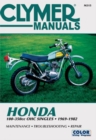 Honda 100-350cc OHC Singles Motorcycle (1969-1982) Service Repair Manual - Book