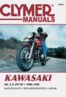 Kawasaki KZ, Z and ZX750 Motorcycle (1980-1985) Service Repair Manual - Book