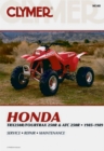 Honda TRX 4TRX & ATC 250R 85-89 - Book
