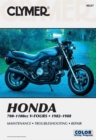 Honda VF700/750/1100 Magna & Sabre Motorcycle (1982-1988) Service Repair Manual - Book