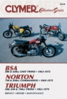 BSA Twin - Norton Commandos - Triumph Twins Motorcycle (1963-1979) Service Repair Manual - Book