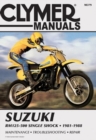 Suzuki Rm125-500 81-88 - Book