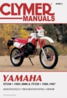 Yamaha XT350 & TT350 Motorcycle (1985-2000) Service Repair Manual - Book