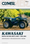 Kawasaki Bayou KLF300 2WD (1986-2004) & 4WD (1989-2004) Service Repair Manual - Book
