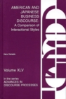 American and Japanese Business Discourse : A Comparison of Interactional Styles - Book