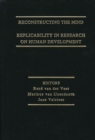 Reconstructing the Mind : Replicability in Research on Human Development - Book