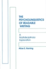 The Psycholinguistics of Readable Writing : A Multidisciplinary Exploration - Book