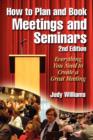 How to Plan and Book Meetings and Seminars - 2nd Edition - Book