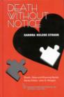 Death without Notice - Book