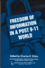 Freedom of Information in a Post 9-11 World - Book