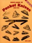 Price Guide to Pocket Knives : 1890 - 1970 - Book