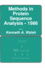 Methods in Protein Sequence Analysis * 1986 - Book
