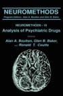 Analysis of Psychiatric Drugs - Book