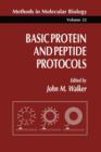 Basic Protein and Peptide Protocols - Book