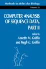 Computer Analysis of Sequence Data Part II - Book