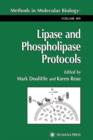 Lipase and Phospholipase Protocols - Book