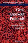 Gene Knockout Protocols - Book