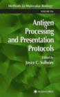 Antigen Processing and Presentation Protocols - Book